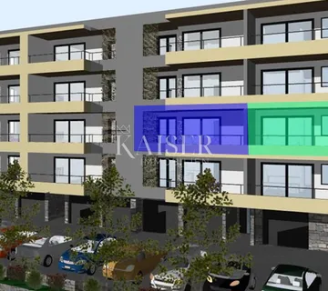 Makarska - Komforan dvosoban stan s velikom lođom u novogradnj 800m od mora - cover