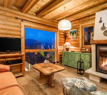 Brod na Kupi - prekrasna drvena planinska kuća u srcu Gorskog kotara - cover