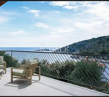 Šibenik, Stivašnica- Penthouse sa terasom i pogledom na more - Stivašnica, Rogoznica