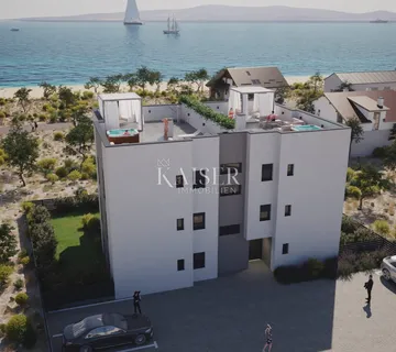 Sukošan, Zadar-Ekskluzivni Penthouse s krovnom terasom, 100 m od mora