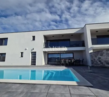 Otok Krk, Brzac - duplex 157m2, pogled more - Brzac, Krk