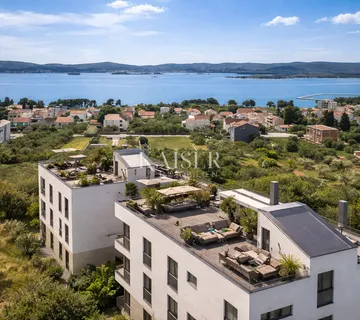 Zadar, Sveti Filip i Jakov – Zgrada 1, Apartman S5 s 2 spavaće sobe, krovnom terasom i panoramskim pogledom na more (138,61 m²)