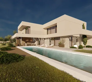 Istra - Poreč, vila pogled more 351.20m2