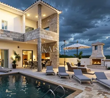 Malinska, otok Krk - luksuzni dvoetažni apartman 165m2 - Malinska, Malinska-Dubašnica