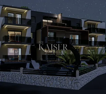 Rijeka, Podmurvice- moderan 2-soban stan s pogledom na more i parkingom - cover