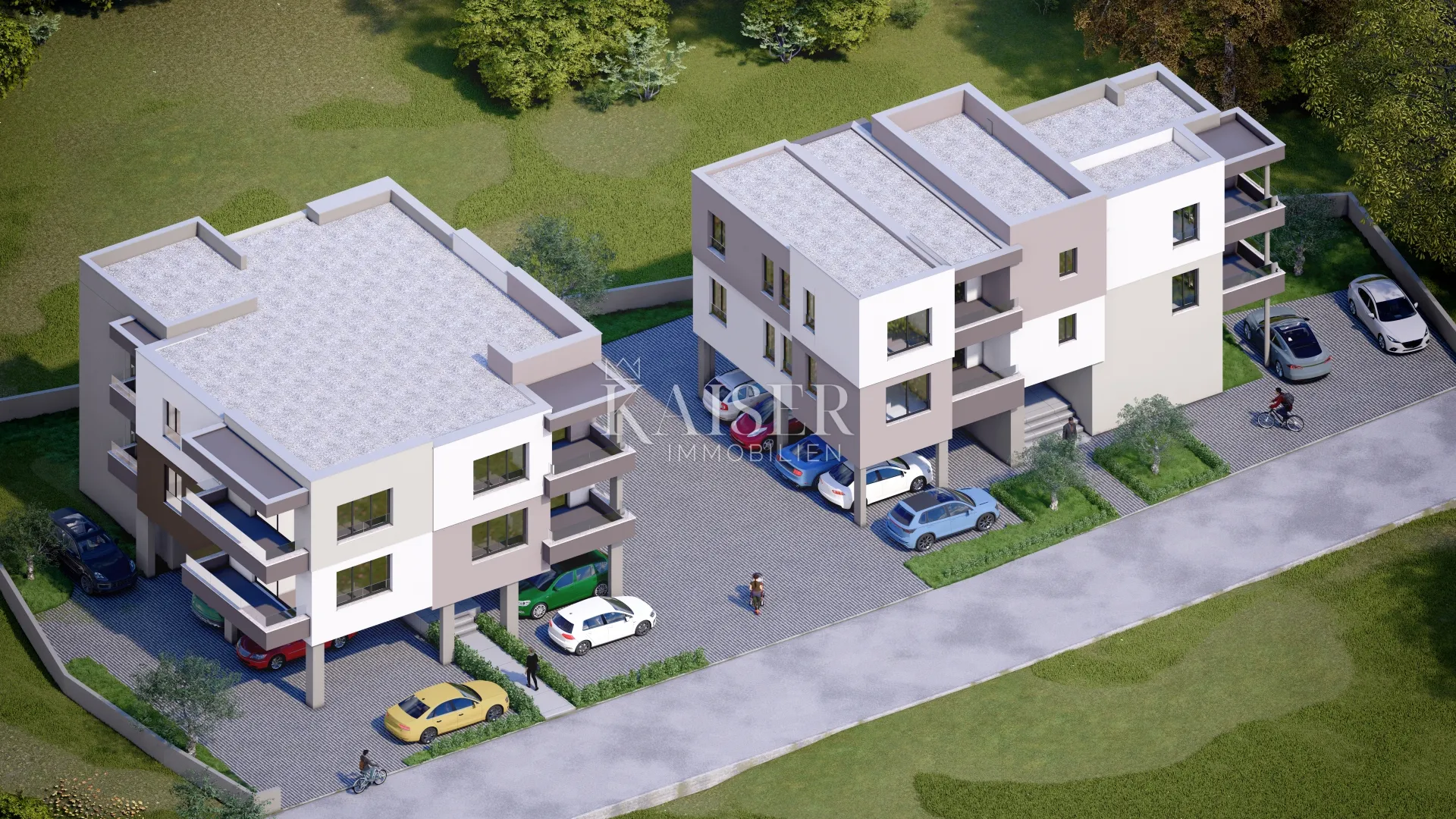 Šibenik, Brodarica – dvosoban stan 72,30 m2 u novogradnji u blizini plaže Rezalište - cover