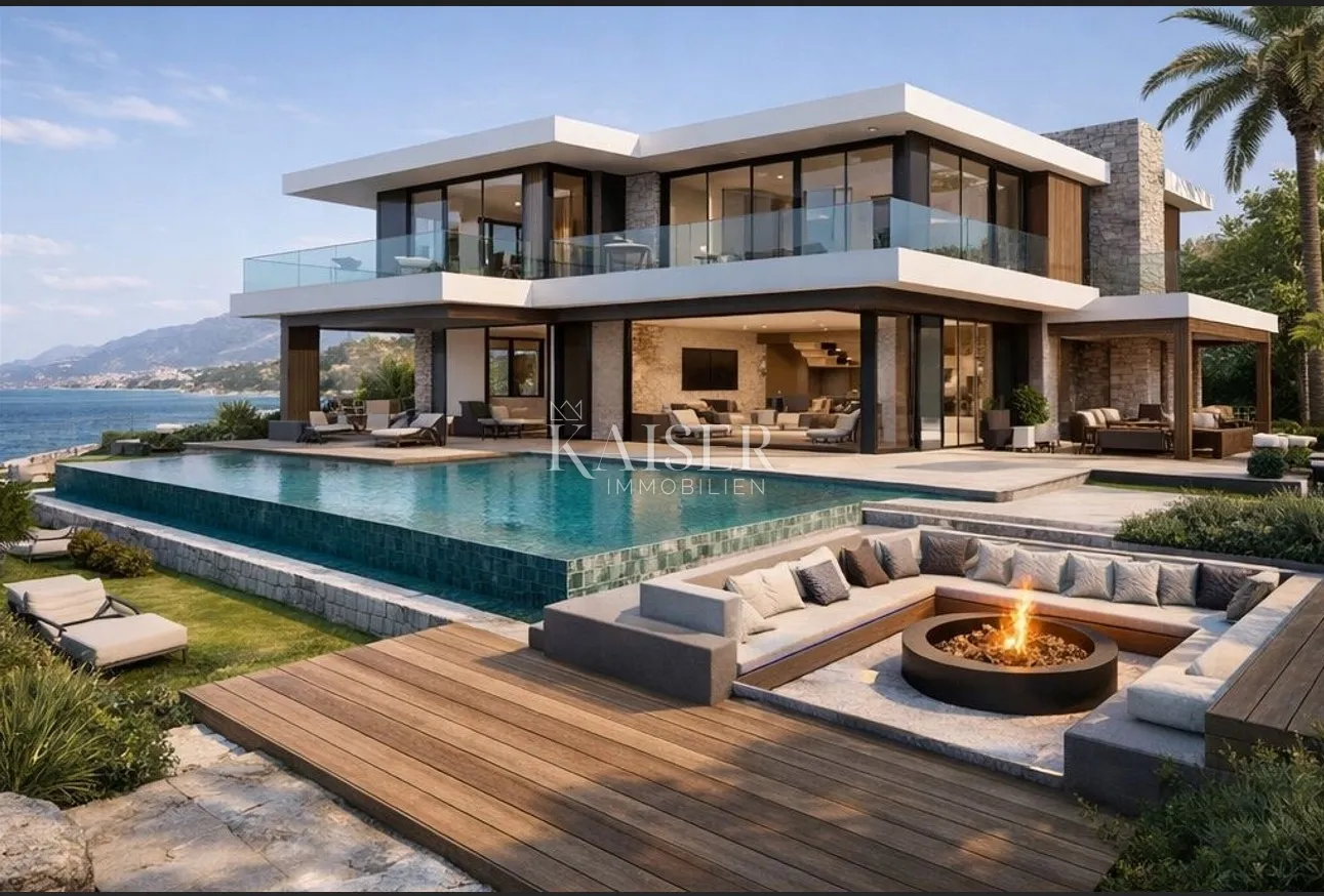 Zadar, Rtina- Luksuzna vila 1.red do mora s infinity bazenom - cover