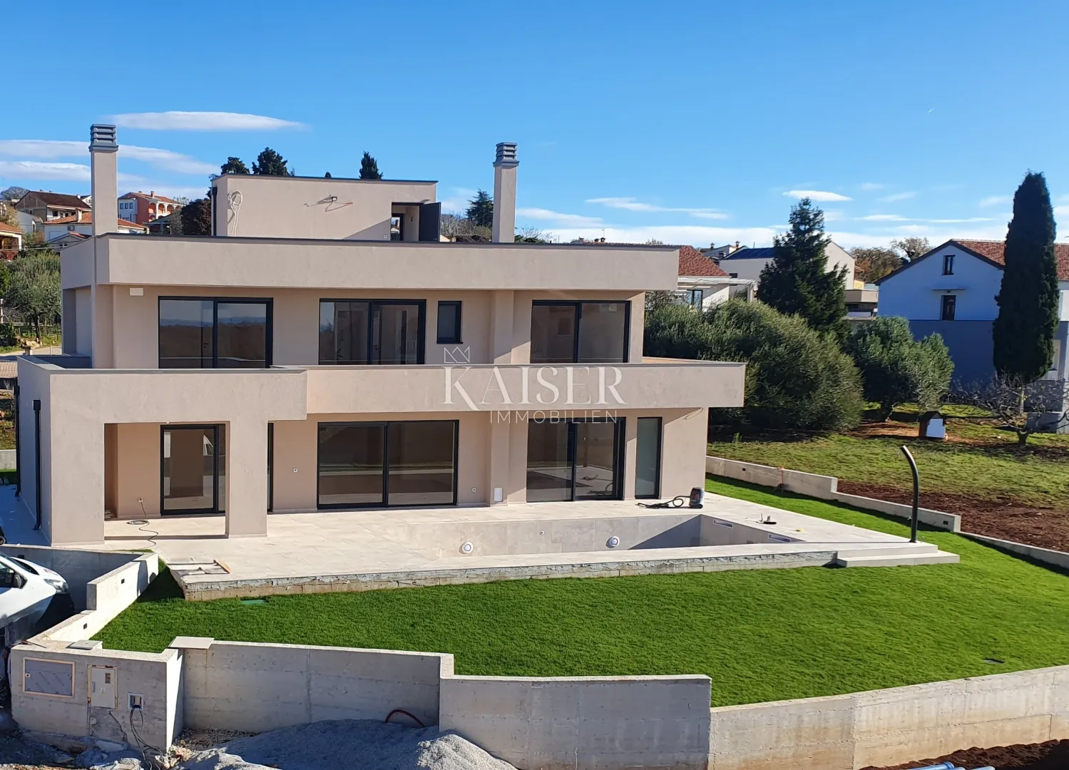 Istra - Poreč, luksuzna vila sa saunom i bazenom pogled more - cover