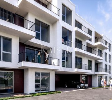Istra, Umag – jednosoban funkcionalni stan u novogradnji 46m5, drugi kat, sa garažnim mjestom - cover