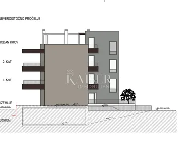 Zadar – Sukošan S3 novogradnja: kompaktan studio 550 m od mora - cover