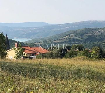 Istra, Pazin - građevinsko zemljište s pogledom na jezero Butoniga - cover