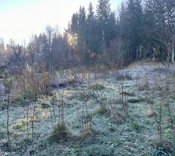 Ravna Gora - građevinski teren s projektom za gradnju, 840m2 - cover