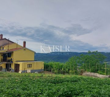 Istra, Motovun - kuća za obnovu sa velikom okućnicom, 150m2, pogled na Motovun - cover