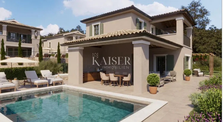 Otok Krk, mediteranska vila s bazenom i pogledom na more - cover