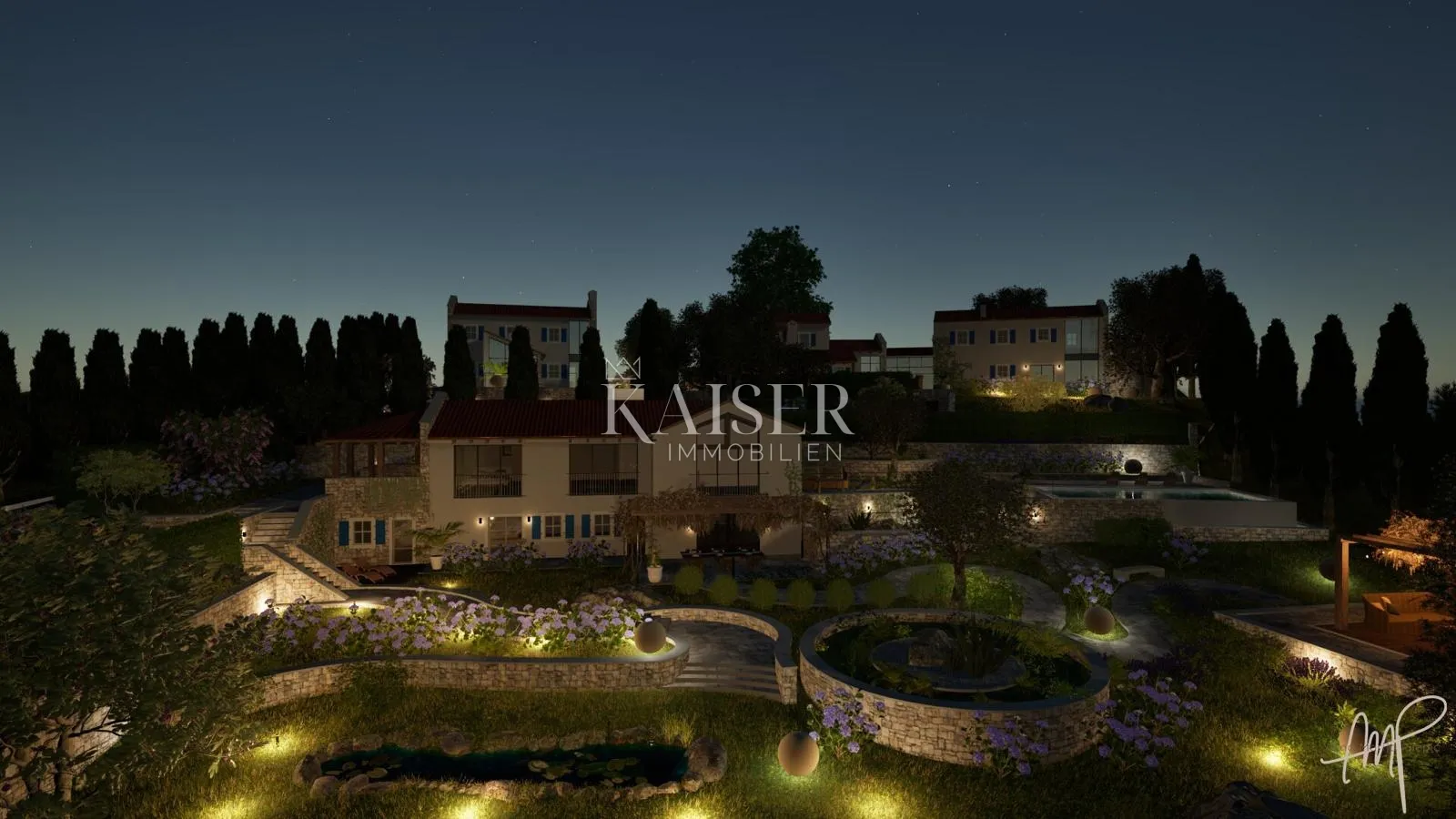 Opatija, Mošćenička Draga – Prilika za investitore, jedinstven kompleks vila na 5,4 ha  - cover