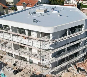 Vodice, Šibenik - Elegantan dvosoban stan s pogledom na more, 70 m od plaže - cover