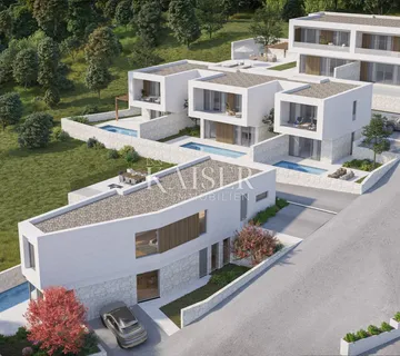 Crikvenica- kuća 95m2 panoramskim pogledom i bazenom - cover