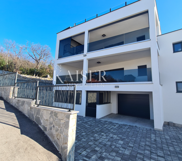 Crikvenica, Dramalj - Luksuzni penthouse sa garažom i panoramskim pogledom na more - cover