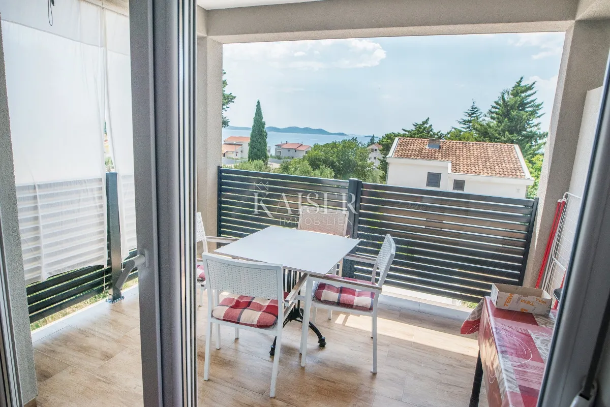 Zadar – Pakoštane dva apartmana 64 m2 pogled more - cover