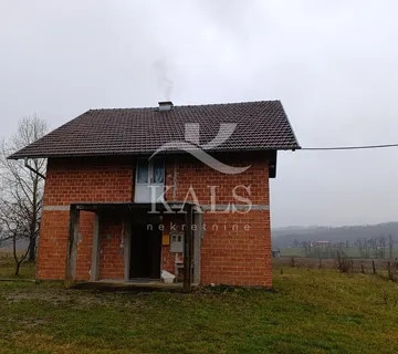 KUĆA+ZEMLJIŠTE, PRODAJA,VOJNIĆ, ŠIROKA RIJEKA,52605,80m2 - Široka Rijeka, Vojnić