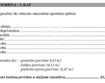 STAN, PRODAJA, KAŠTEL KAMBELOVAC, 91 m2, 3-soban - cover