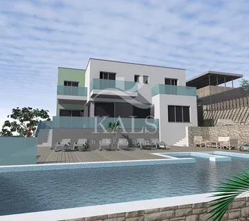 VILA S BAZENOM, PRODAJA, PRIMOŠTEN - cover