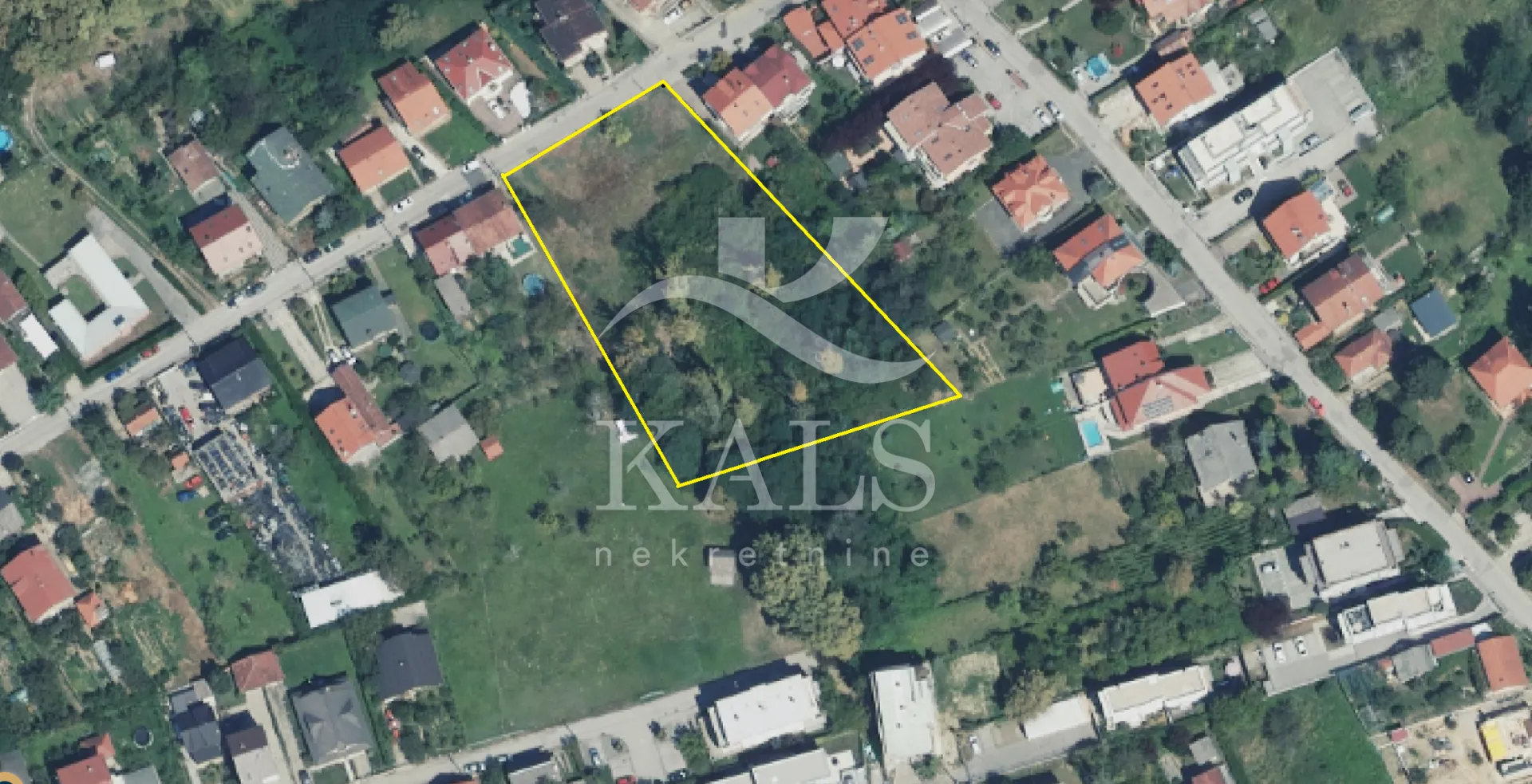 GRAĐEVINSKO ZEMLJIŠTE, PRODAJA, ZAGREB, JAZBINA, 4684 m2 - cover