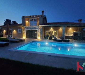 Istra, Kanfanar, samostojeća pametna kuća od 186m2 sa zasebnim apartmanom i bazenom #prodaja - cover