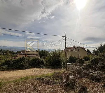 Građevisnko zemljište s građevinskom dozvolom 633m2 - Oprić, Opatija