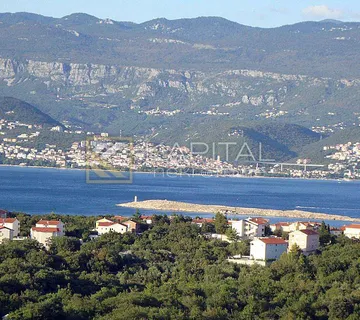 Dobrinj, Polje, samostojeća s predivnim pogledom, POTENCIJAL!!! - Polje, Dobrinj