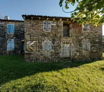 ISTRA, CEROVLJE - samostojeća kuća s okućnicom - Gradinje, Cerovlje