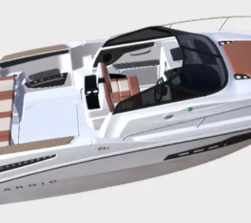 KARNIC 7.15 m (SL651) - otvoreni pramac/KABINA u konzoli, model 2024 - cover