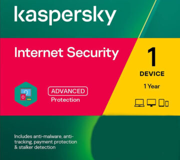 Kaspersky Internet Security 1 Device 1 Year license (ESD) - cover