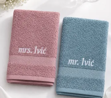 Set od 2 ručnika za mladence - cover