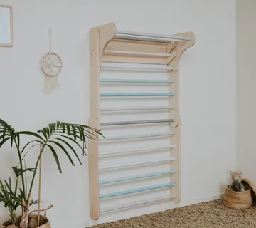 Pikler trokutasta penjalica s dodatkom za švedski zid - cover