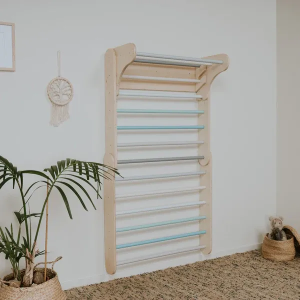 Pikler trokutasta penjalica s dodatkom za švedski zid - cover