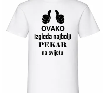 Majica za najboljeg pekara - cover