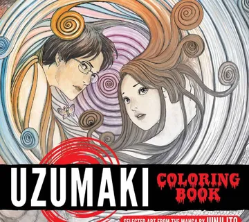Uzumaki Coloring Book: The Art of the Manga - cover