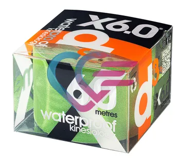 TRAKA KINEZIOLOŠKA 5cm x 6m, VODOOTPORNA, BOJA LIMETE - cover