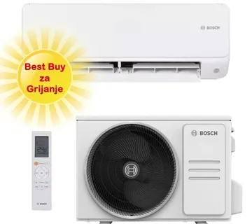 BOSCH KLIMA UREĐAJ 5,3kW CL6001-Set 53 WE, za prostor do 55m2, A+++ energetska klasa, R32 - Zagreb