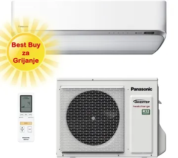 PANASONIC KLIMA UREĐAJ 3,5kW KIT-VZ12SKE - Nordic - Flagship inverter, za prostor do 35m2, A+++ energetska klasa, R-32 - Zagreb
