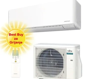 FUJITSU KLIMA UREĐAJ ASEH30KMTB/AOEH30KMTB- Super Eco inverter, za prostor do 80m2, A++ energetska klasa - Zagreb