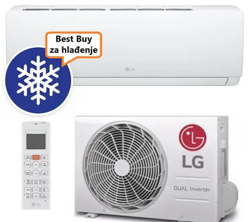 LG KLIMA UREĐAJ 7,0kW W24TI- DUALCOOL PRO / DUAL INVERTER , za prostor do 70m2, A++ energetska klasa, R32 - Zagreb