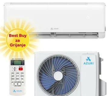 AZURI KLIMA UREĐAJ 5,0 kW AZI-WK50XA- Aries Inverter, za prostor do 50m2, A++ energetska klasa, Wi-Fi, R-32 - Zagreb
