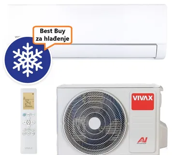 Vivax klima uređaj 7,03kW ACP-24CH70AEQI - Q PRO design, za prostor do 70m2, A++ energetska klasa - Zagreb