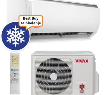 Vivax klima uređaj 2,64kW ACP-09CH25AEQI - Q design, za prostor do 30m2, A++ energetska klasa - Zagreb