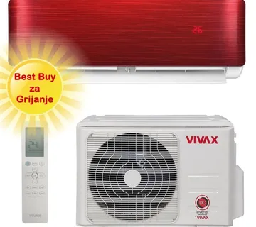 Vivax klima uređaj 3,52kW ACP-12CH35AERI+ - R+ design, za prostor do 35m2, A+++ energetska klasa - Zagreb