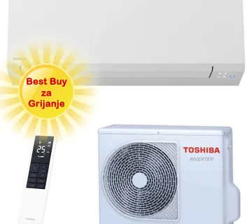 TOSHIBA KLIMA UREĐAJ 7kW RAS-B24G3KVSG-E/RAS-24J2AVSG-E1 - Shorai Edge, za 70m2, A++, R32 - Zagreb