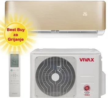 Vivax klima uređaj 3,52kW ACP-12CH35AERI+ - R+ design, za prostor do 35m2, A+++ energetska klasa - Zagreb
