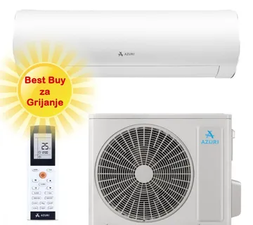 AZURI KLIMA UREĐAJ 3,5kW AZI-WO35VG - Supra Inverter, za prostor do 35m2, A++ energetska klasa, Wi-Fi, R-32 - Zagreb